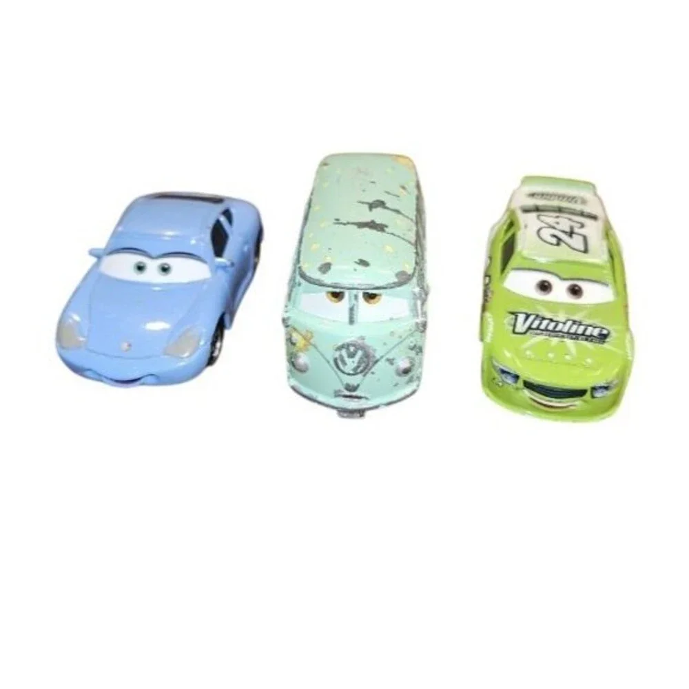 Disney Pixar Cars Mack Hauler Lightning McQueen Sally Diecast & Plastic Lot 9Pc - Picture 9 of 12